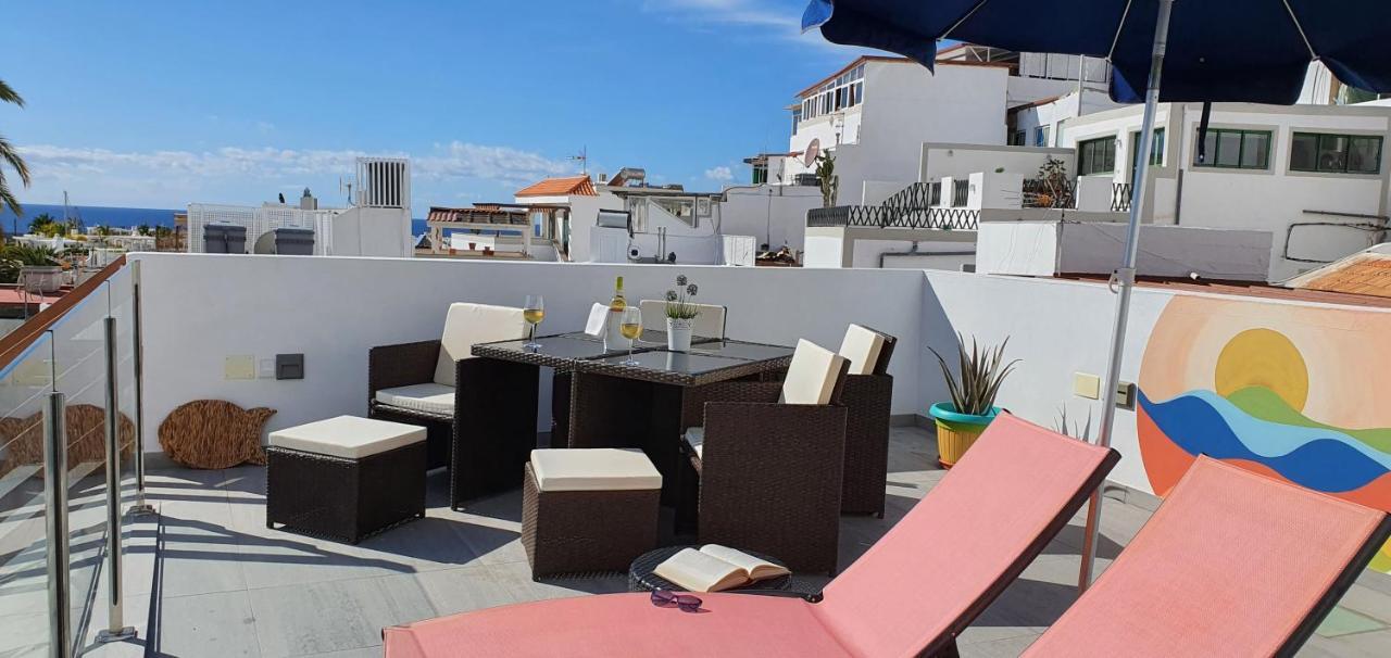 Hd Mogan Coral Apartments Puerto De Mogan Chambre photo
